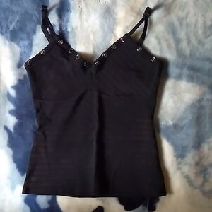 Black Sleeveless Top